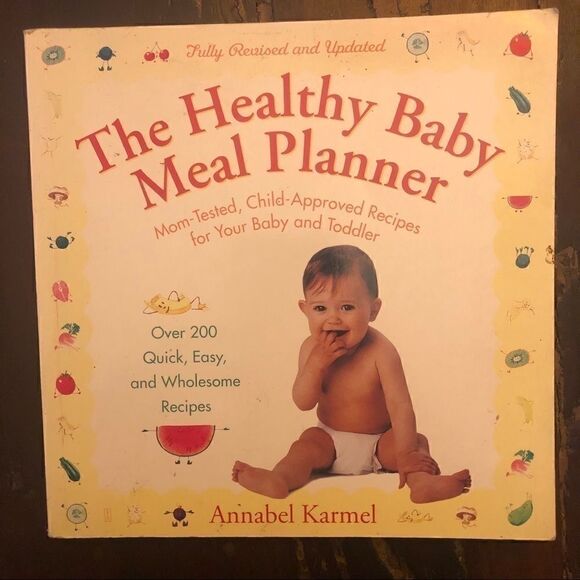 THE HEALTHY BABY MEAL PLANNER BY ANNABEL KARMEL - Picture 1 of 3